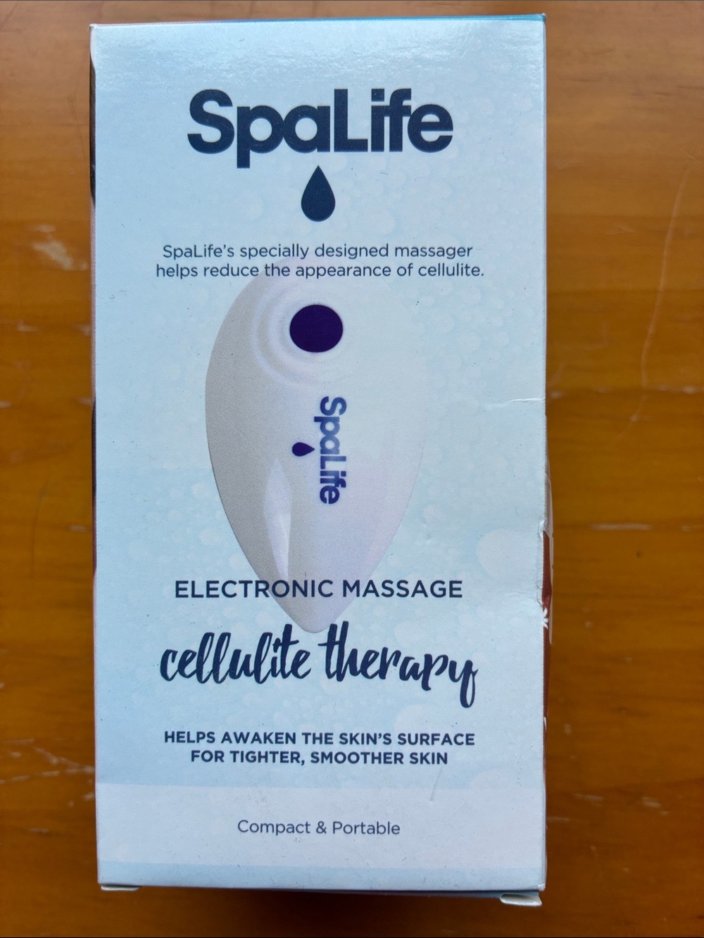 Alife White and Purple SpaLife Electronic Massage Cellulite Device